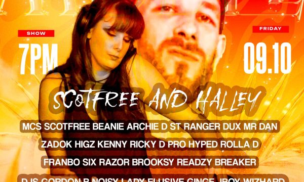 Scotfree and Halley artist cards